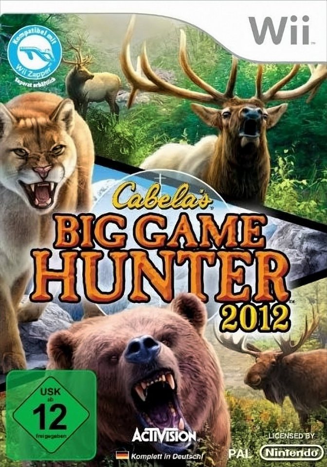 Cabela's Big Game Hunter 2012 Nintendo Wii von Activision