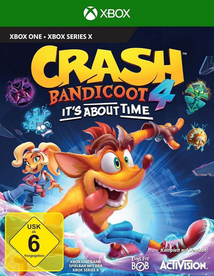 Crash Bandicoot 4 - It´s About Time Spiel Xbox One X von Activision