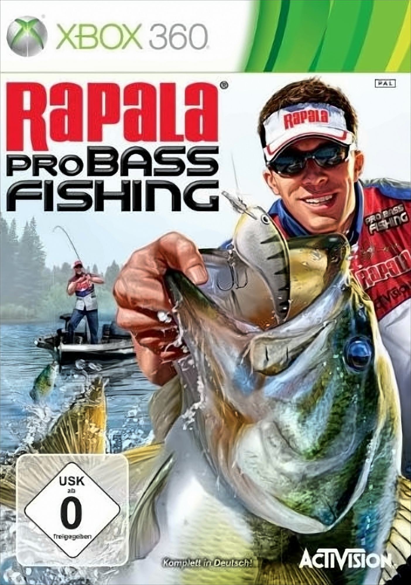 Rapala Pro Bass Fishing XB360 Budget 2010 von Activision