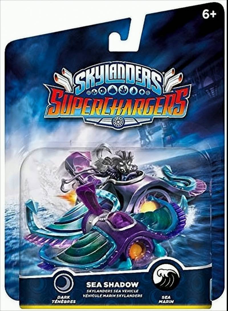 Skylanders Superchargers Sea Shadow Single Vehicles Fahrzeug von Activision