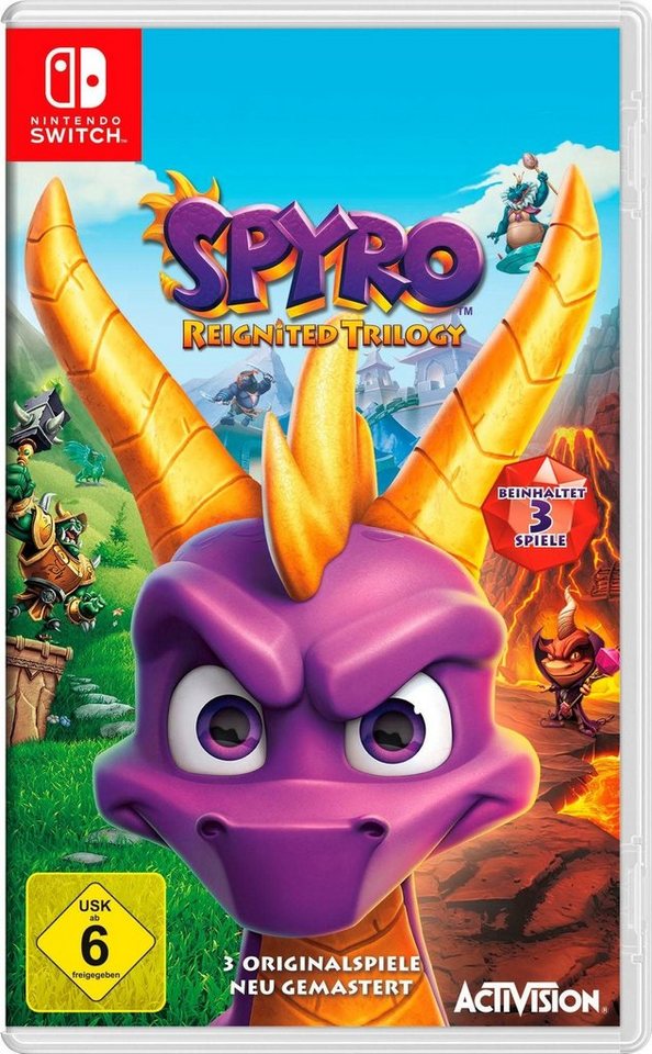 Spyro Reignited Trilogy (3 Teile) Nintendo Switch von Activision