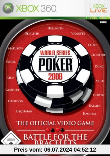 World Series of Poker 2008 - Battle for the Bracelets von Activision