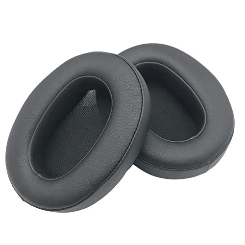 Ersatz-Ohrpolster für Sony WH-XB900N (mit Protein-Leder und Memory-Schaum) nur für Sony WHXB900N Kopfhörer, Schwarz von Actpe