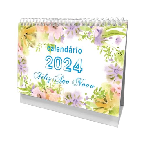 Acunny Schreibtischkalender, Tischkalender 2024 | tragbarer Monatskalender | Kalender 2024 im minimalistischen Design mit dicken und langlebigen Seiten für Zimmer von Acunny