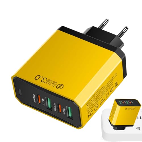 Acunny Reiseadapter Für Europa | 2 USB + 2 PD Europäischer Reisestecker Mit Schnellem QC3.0 & Mehrfachanschlüssen - 4-in-1 Ladegerät Für Hotels Backpacking Auslandsaufenthalt Flughafen Acunny Reiseadapter Für Europa | 2 USB + 2 PD Europäischer Reisestecker Mit Schnellem QC3.0 & Mehrfachanschlüssen - 4-in-1 Ladegerät Für Hotels Backpacking Auslandsaufenthalt Flughafen von Acunny