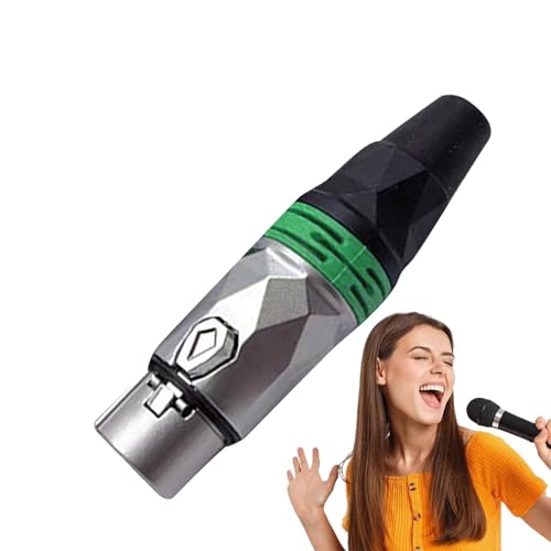 Acunny -Kopfhörerbuchse, -Buchsenadapter | -Kabeladapter, Mikrofonanschluss mit Kupferkern, vergoldeter Audio-Stecker für Mikrofon und Telefon von Acunny