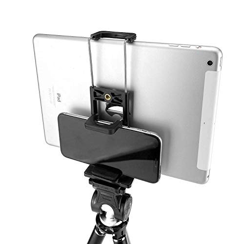 2 in 1 Universal Tablet Stativ Halterung und Universal Smartphone Halterung für alle Smartphones und Tablets Android iOS für TikTok, YouTube, Live Stream 2 in 1 Universal Tablet Stativ Halterung und Universal Smartphone Halterung für alle Smartphones und Tablets Android iOS für TikTok, YouTube, Live Stream von Acuvar