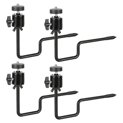 Acuxiaza 4 Stück Wildkamera Halterung, 360° Verstellbar Wildkamera Baumschraube Halterung, Universal Gewindeanschluss 1/4''-20, Haltbare Baumhalterung für Jagd und Überwachungskamera Acuxiaza 4 Stück Wildkamera Halterung, 360° Verstellbar Wildkamera Baumschraube Halterung, Universal Gewindeanschluss 1/4''-20, Haltbare Baumhalterung für Jagd und Überwachungskamera von Acuxiaza