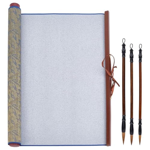 Acvxulfs Tintenloses Übungsset für Chinesische Kalligraphie, Wasserschreibtuch, Schriftrollen, Traditionelles Chinesisch für Anfänger, Übungsstil 3 von Acvxulfs