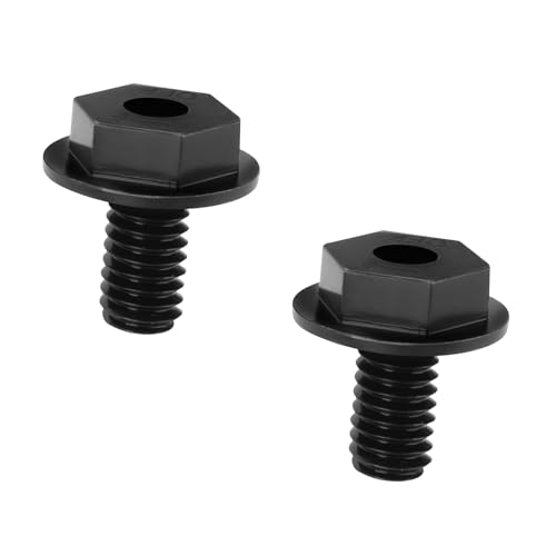 Adabuing Edelstahl Schraubkappenblatt, Compact, Schwarz, Ersatz für Kreissägen-Schraubkappenblatt links, passend für 0730-20, 0830-20, 6310-20, 6320-20, 2630-20 & 2730-20, 2 Stück von Adabuing