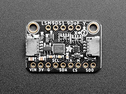 Adafruit 9-DOF LSM9DS1 Breakout Board - STEMMA QT/Qwiic - Sensorboard - Einplatinencomputer - I2C - Infrarot - Hauptplatine, Header - Mikrofon, Computer Adafruit 9-DOF LSM9DS1 Breakout Board - STEMMA QT/Qwiic - Sensorboard - Einplatinencomputer - I2C - Infrarot - Hauptplatine, Header - Mikrofon, Computer von Adafruit