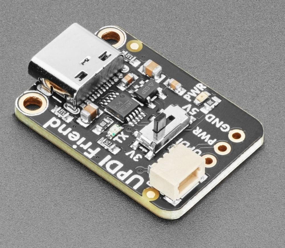 Adafruit Adafruit UPDI Friend, 3V/5V Stromversorgung, CH340E Chip, USB-C, USB-Adapter Adafruit Adafruit UPDI Friend, 3V/5V Stromversorgung, CH340E Chip, USB-C, USB-Adapter von Adafruit