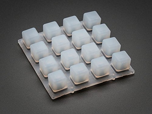 Adafruit Elastomer 4x4 Tastatur aus Silikon für 3mm LEDs 1611 von Adafruit