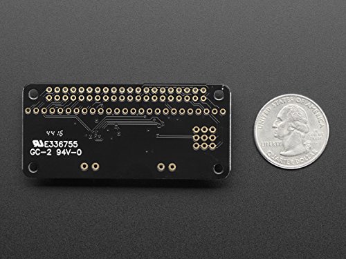 Adafruit I2S ADA3346 Stereo-Lautsprecherhaube für Raspberry Pi (3 W) von Adafruit