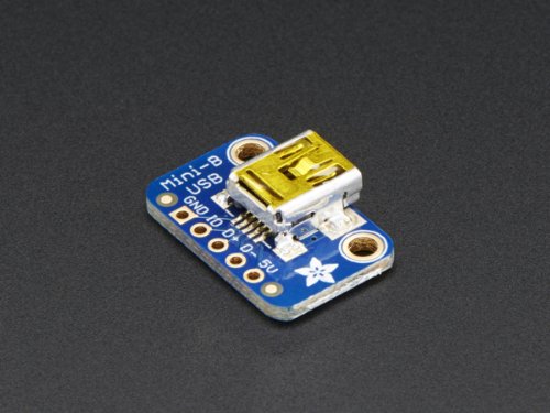 Adafruit USB Mini B Breakout Board von Adafruit