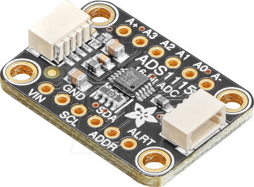 DEBO AMP 16BIT - Entwicklerboards - A/D-Verstärker-Platine, 16-Bit, ADS1115 von Adafruit