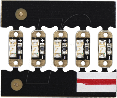 DEBO LED 5 RD - Entwicklerboards - LED's, 5x rot von Adafruit