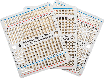 DEBO LK 44X55 3 - Entwicklerboards - Laborkarte, 44 x 55 mm, 3er-Pack von Adafruit