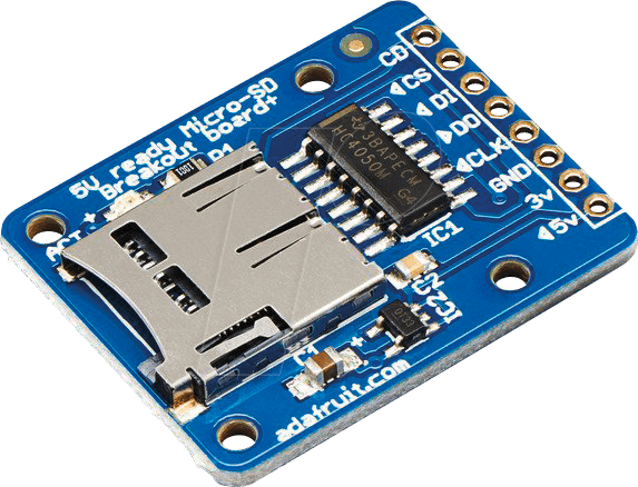 DEBO MICROSD - Entwicklerboards - Breakout-Board für MicroSD-Karten von Adafruit