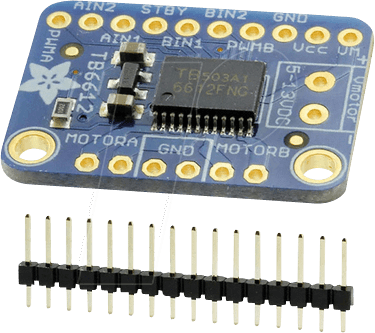 DEBO MOTODRIVER3 - Entwicklerboards - Breakout-Board mit Gleichstrom-/Schrittmotor DEBO MOTODRIVER3 - Entwicklerboards - Breakout-Board mit Gleichstrom-/Schrittmotor von Adafruit