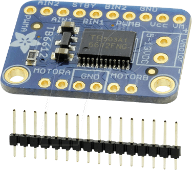 DEBO MOTODRIVER3 - Entwicklerboards - Breakout-Board mit Gleichstrom-/Schrittmotor von Adafruit