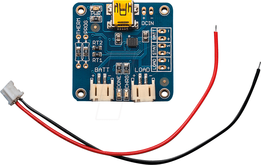 DEBO POWER4 - Entwicklerboards - Ladegerät für Li-Ion / LiPo Akkus, miniUSB, M von Adafruit