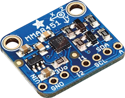 DEBO SENS ACC2 - Entwicklerboards - Beschleunigungsmesser-Board, MMA8451Q von Adafruit