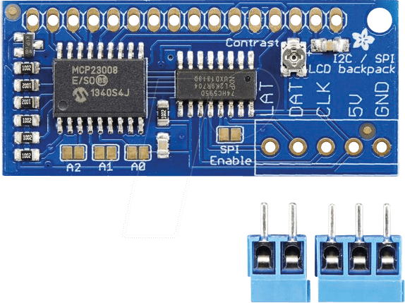 LCDZ I2C-SPI - Entwicklerboards - Display Interface, I2C / SPI von Adafruit