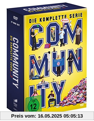 Community - Die komplette Serie (17 Discs) (exklusive Vorab-Veröffentlichung bei Amazon.de) von Adam Davidson