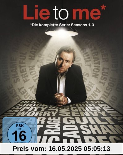 Lie to Me - Complete Box (14 Discs) von Adam Davidson