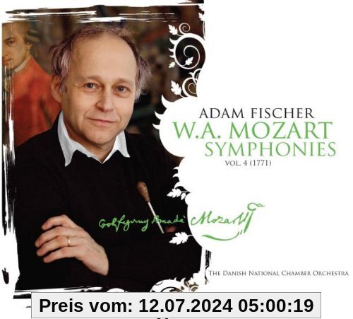 MOZART: Sinfonien Vol. 4 (KV110, KV111b, KV112, KV114) von Adam Fischer