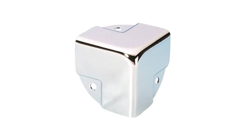 Adam Hall Hardware 4058 - Ecke gekröpt für 20 mm Kantenschutz verchromt von Adam Hall Hardware