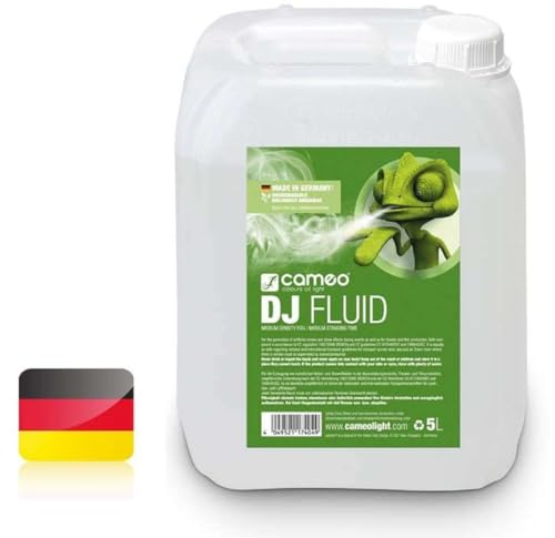 1 x Cameo CLFDJ5L 5 Liter DJ Nebelfluid mittlerer Dichte & Standzeit DJ Smoke Fluid für Nebelmaschine von Adam Hall