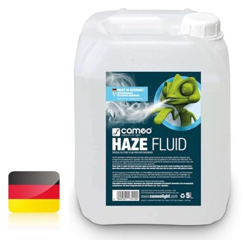 1 x Cameo CLFHAZE5L 5 Liter HAZE FLUID Fazer Dunst feine Nebeldichte und lange Standzeit, Spezialfluid für Hazer, ölfrei 1 x Cameo CLFHAZE5L 5 Liter HAZE FLUID Fazer Dunst feine Nebeldichte und lange Standzeit, Spezialfluid für Hazer, ölfrei von Adam Hall