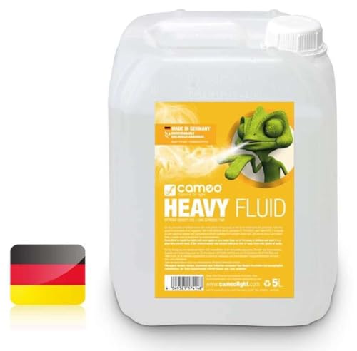 1 x Cameo CLFHEAVY5L 5 Liter HEAVY Nebelfluid sehr hohe Dichte & Standzeit DJ Smoke Fluid für Nebelmaschine 1 x Cameo CLFHEAVY5L 5 Liter HEAVY Nebelfluid sehr hohe Dichte & Standzeit DJ Smoke Fluid für Nebelmaschine von Adam Hall