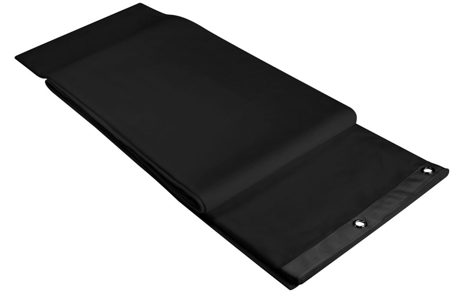 Adam Hall 0151 X 53 Dekomolton B1 mit brünierten Ösen, gesäumt, 5 x 3 m, schwarz von Adam Hall