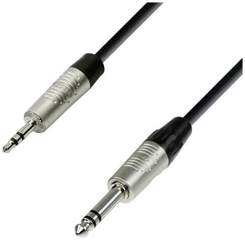 Adam Hall 4 STAR BVW 0150 Audio Anschlusskabel [1x Klinkenstecker 3.5mm - 1x Klinkenstecker 6.3mm (s Adam Hall 4 STAR BVW 0150 Audio Anschlusskabel [1x Klinkenstecker 3.5mm - 1x Klinkenstecker 6.3mm (s von Adam Hall