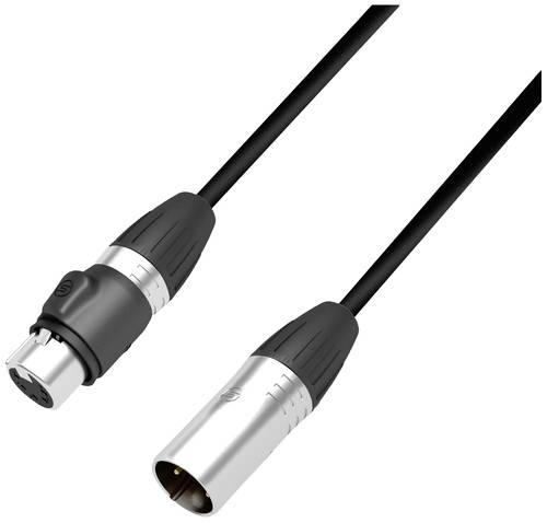 Adam Hall 4 STAR DGH 0300 IP65 DMX XLR Verbindungskabel [1x XLR-Stecker 5 polig - 1x XLR-Buchse 5 po von Adam Hall