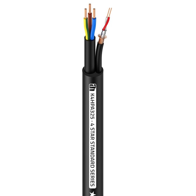 Adam Hall 4 STAR HPA 325 Power & Audio Combo Cable (2x 2.5mm2 & 2x 0.22mm2) von Adam Hall