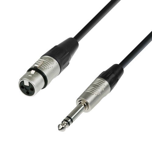 Adam Hall 4 Star Series Rean XLR-Kabel weiblich auf 6,3-mm-Klinkenstecker von Adam Hall