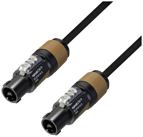 Adam Hall 5 STAR S215 SS 0500 Lautsprecher Verbindungskabel [1x NL2FX-Stecker (2-polig) - 1x NL2FX-S von Adam Hall