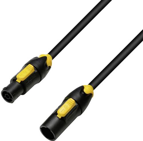 Adam Hall 8101 TCONL 0300 IP65 Strom Anschlusskabel [1x PowerCon-Buchse - 1x PowerCon-Stecker] 3.00m von Adam Hall