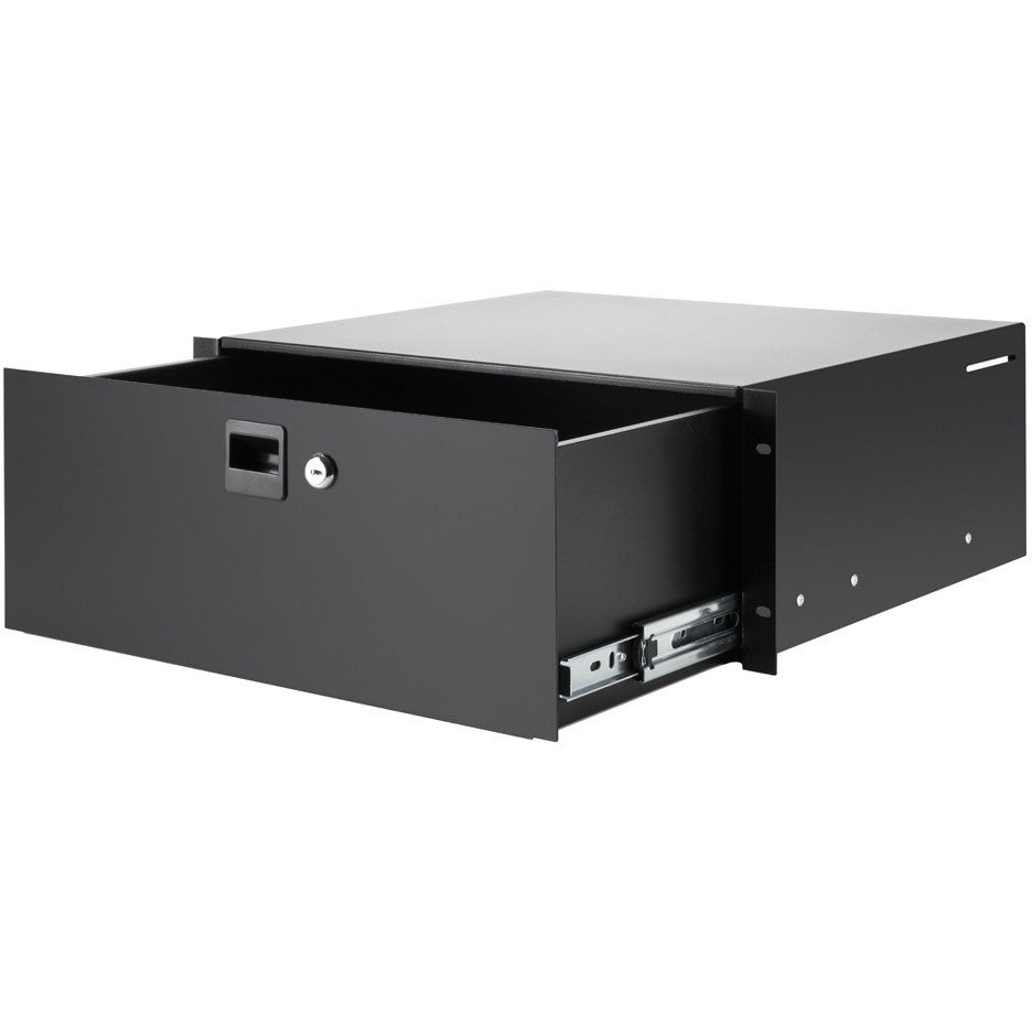 Adam Hall 87404 4U Steel Rack Drawer With Lock von Adam Hall