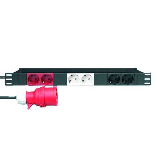 Adam Hall 87473 19" Stromverteiler 6-fach, 3 Stromkreise Adam Hall 87473 19" Stromverteiler 6-fach, 3 Stromkreise von Adam Hall
