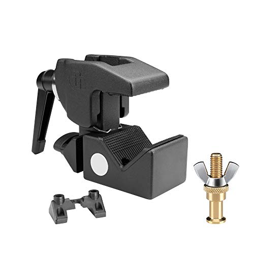 Adam Hall Accessories SUPER CLAMP MK2 SET 1 - Universal Haken schwarz mit Klemmhebel MK2 + SS018 Bolzen Adam Hall Accessories SUPER CLAMP MK2 SET 1 - Universal Haken schwarz mit Klemmhebel MK2 + SS018 Bolzen von Adam Hall