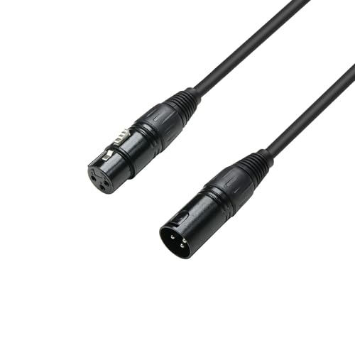 Adam Hall Cables 3 STAR DMF 1000 DMX Kabel 3-Pol XLR Female auf 3-Pol XLR male | 10 m von Adam Hall Cables