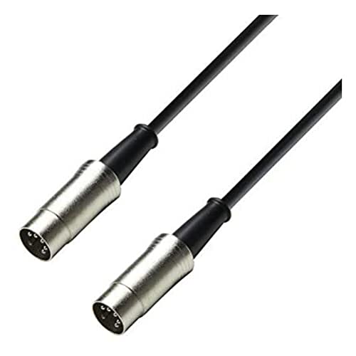 Adam Hall Cables 3 STAR MIDI 0300 BLK-5 MIDI Kabel 3 m schwarz 5-pole von Adam Hall cables