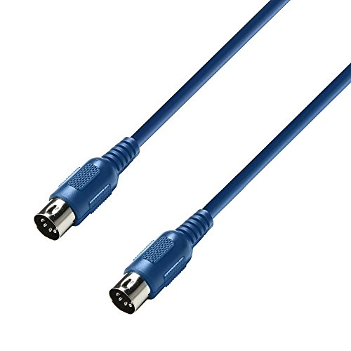 Adam Hall Cables 3 STAR MIDI 0300 BLU Midikabel 5-Pol | 3 m von Adam Hall