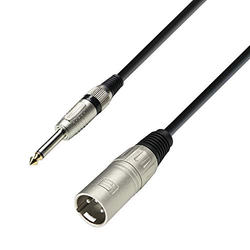 Adam Hall Cables 3 STAR MMP 0100 Mikrofonkabel XLR Female auf Klinke TS | 1 m von Adam Hall