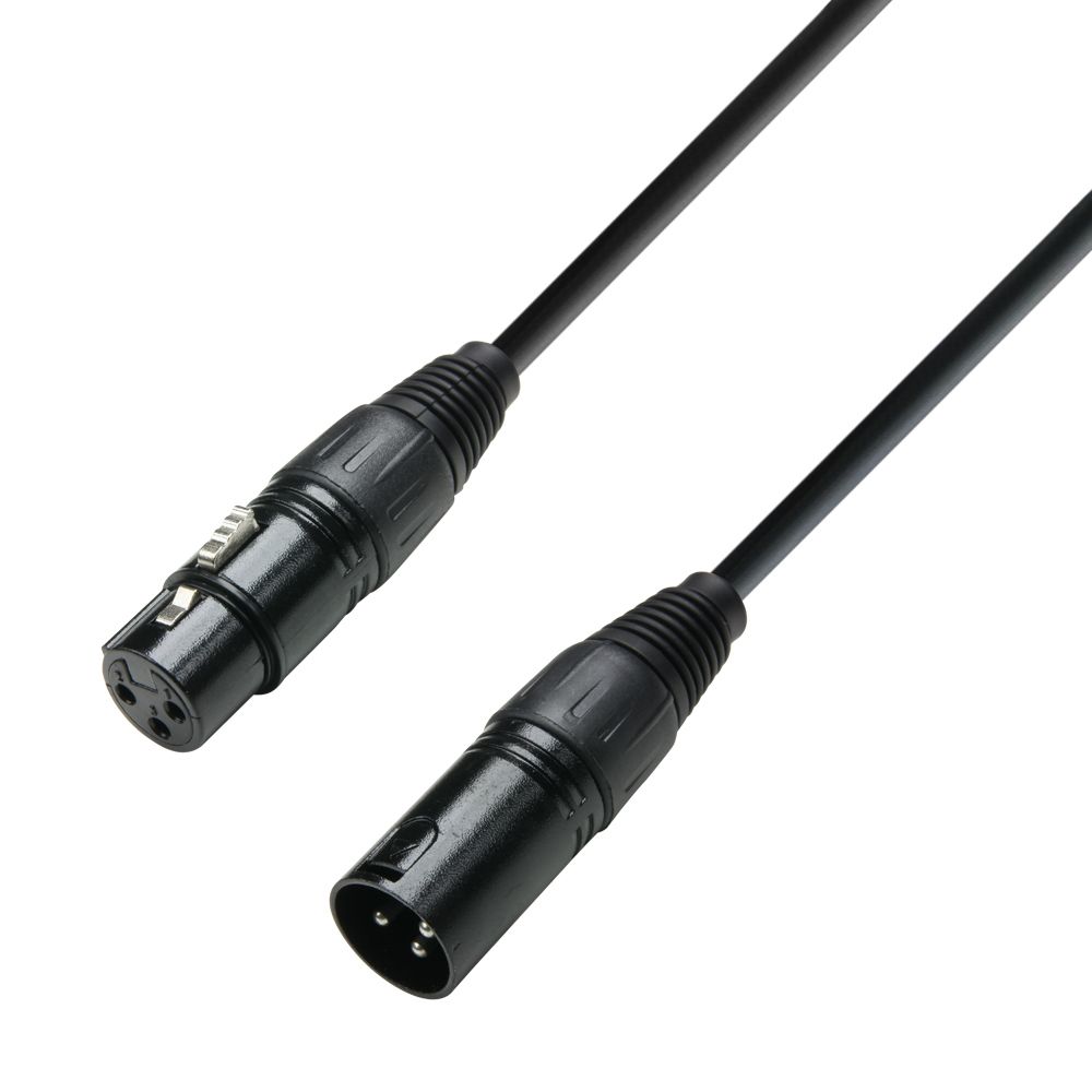 Adam Hall Cables 3 Star Serie - DMX Kabel XLR male auf XLR female 0,5 m von Adam Hall